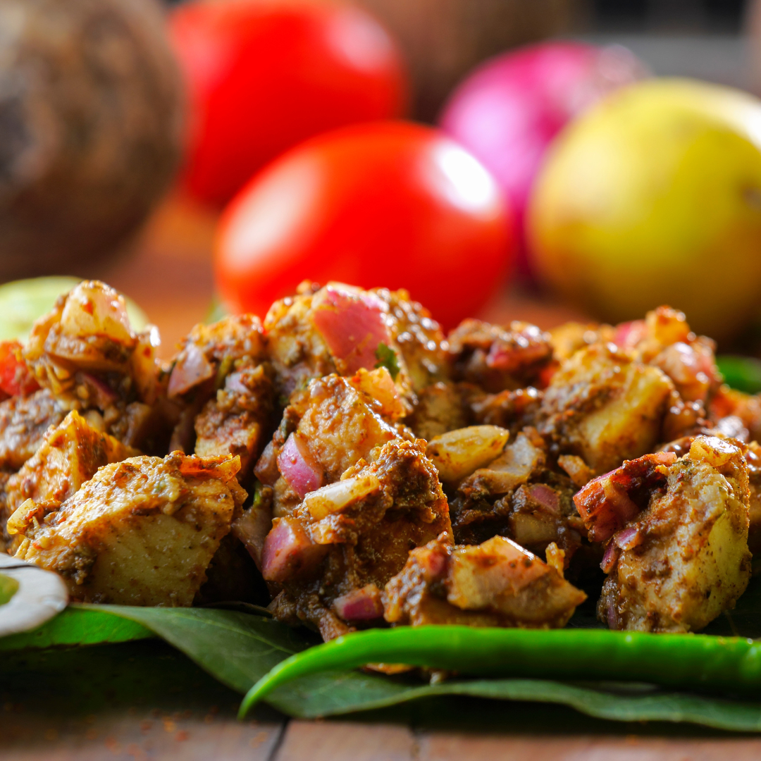 🍛 Aloo Amchur Subzi (Tangy Potato Curry)