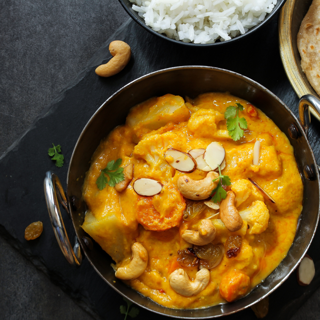 🥥 Cashew Coconut Curry Recipe