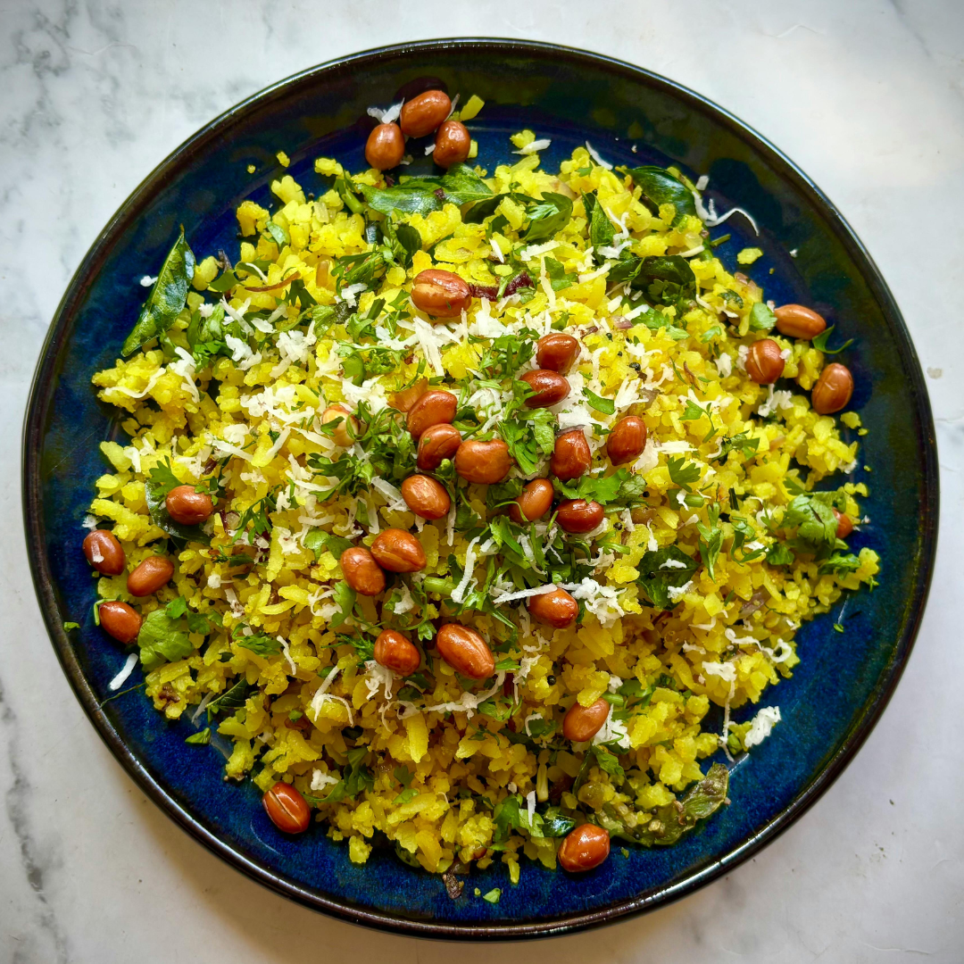 🌿 Fennel-Spiced Poha