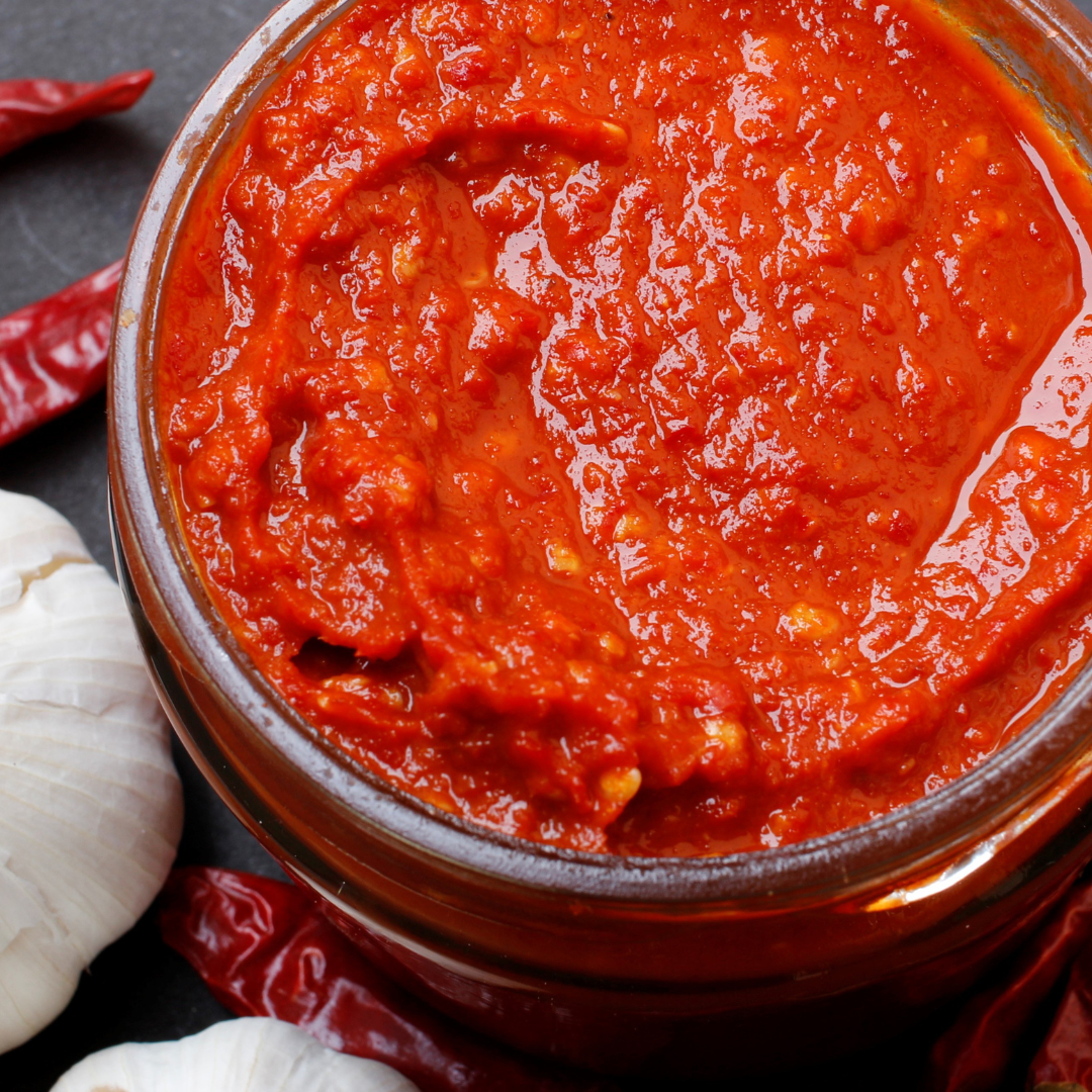 🌶️ Red Chilli Garlic Chutney
