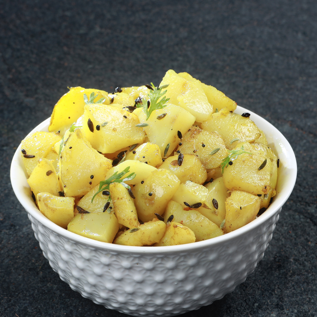 🥔 Tempered Jeera Aloo (Cumin-Spiced Potatoes)