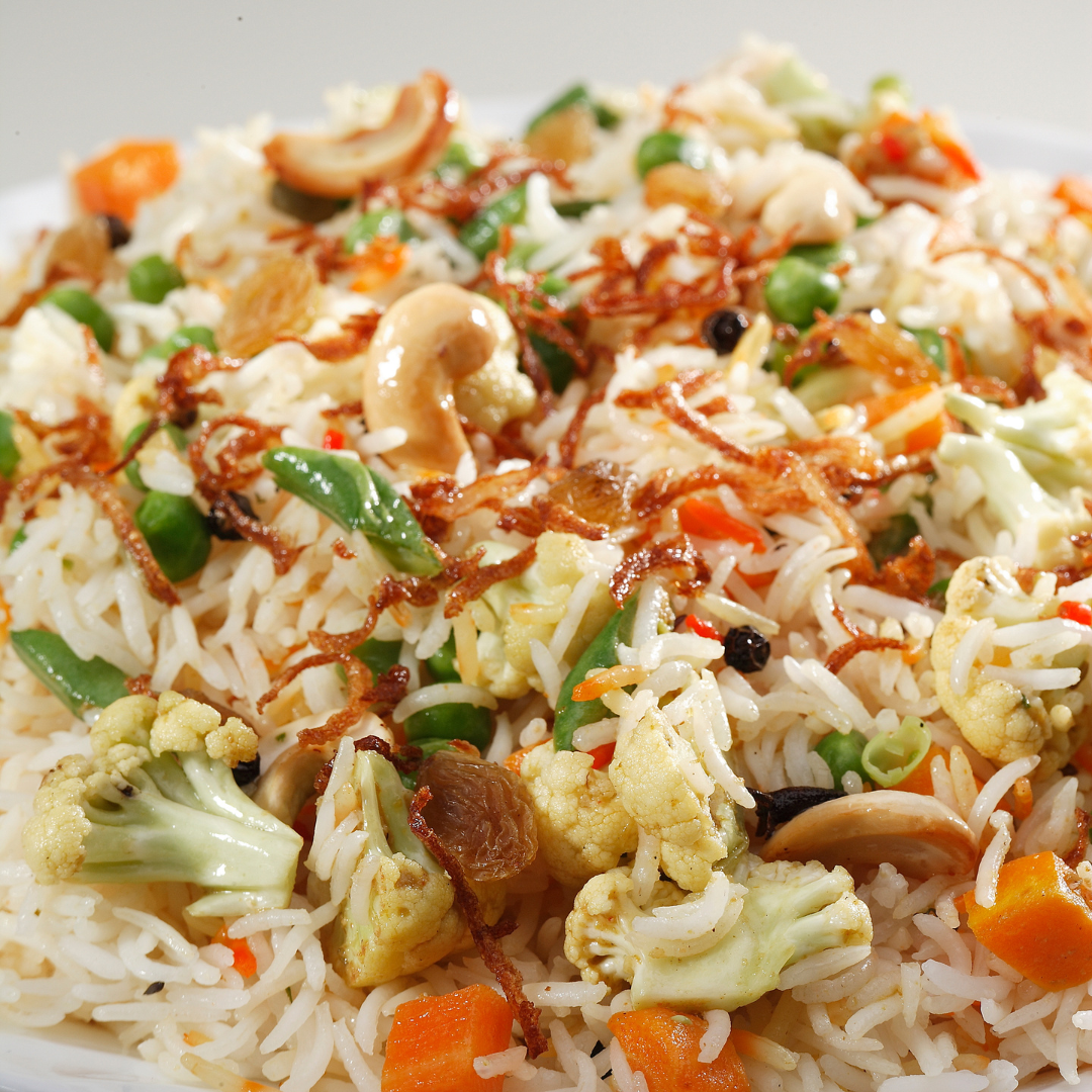 Vegetable Pulao with Welza Garam Masala