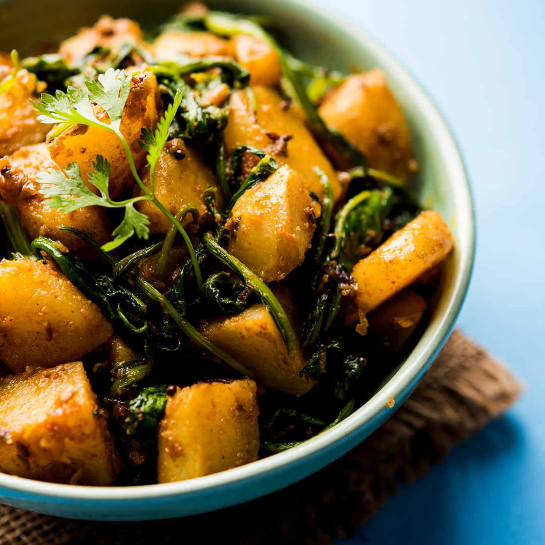 🌿 Methi Aloo Sabzi