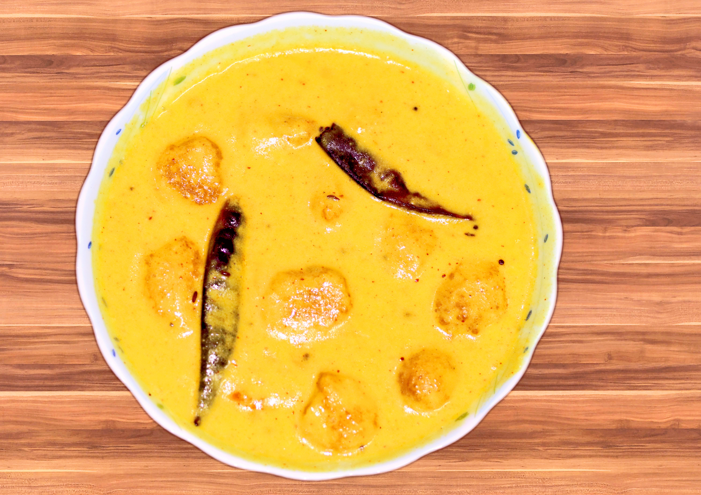 🍲 Classic Punjabi Kadhi with Pakoras