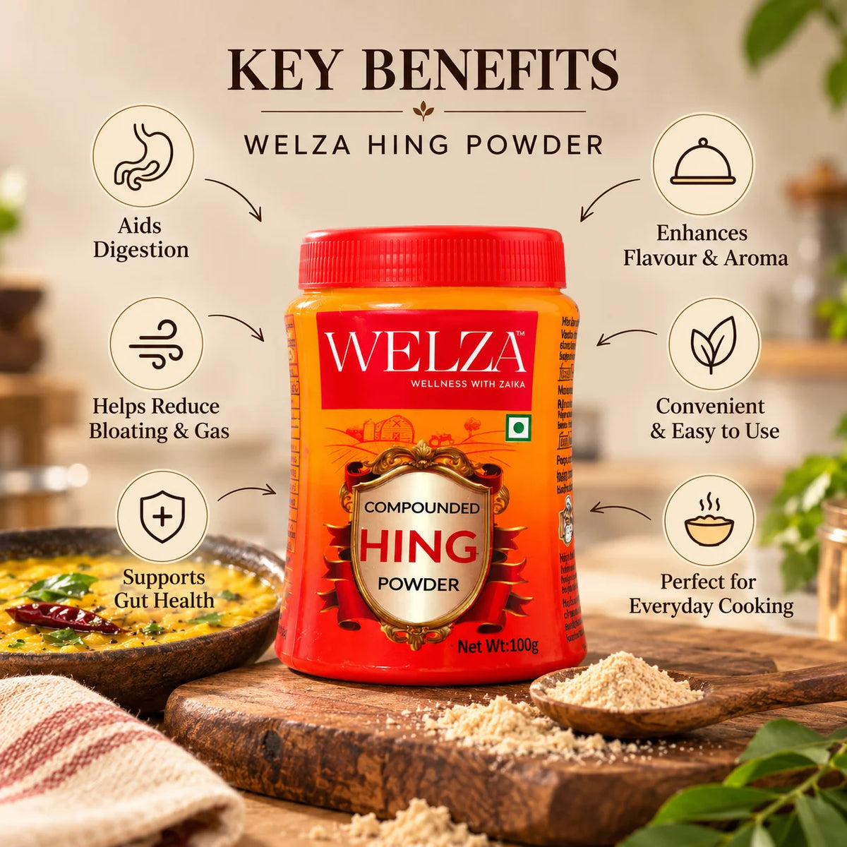 Pure Hing (Heeng) – Asafoetida Benefits