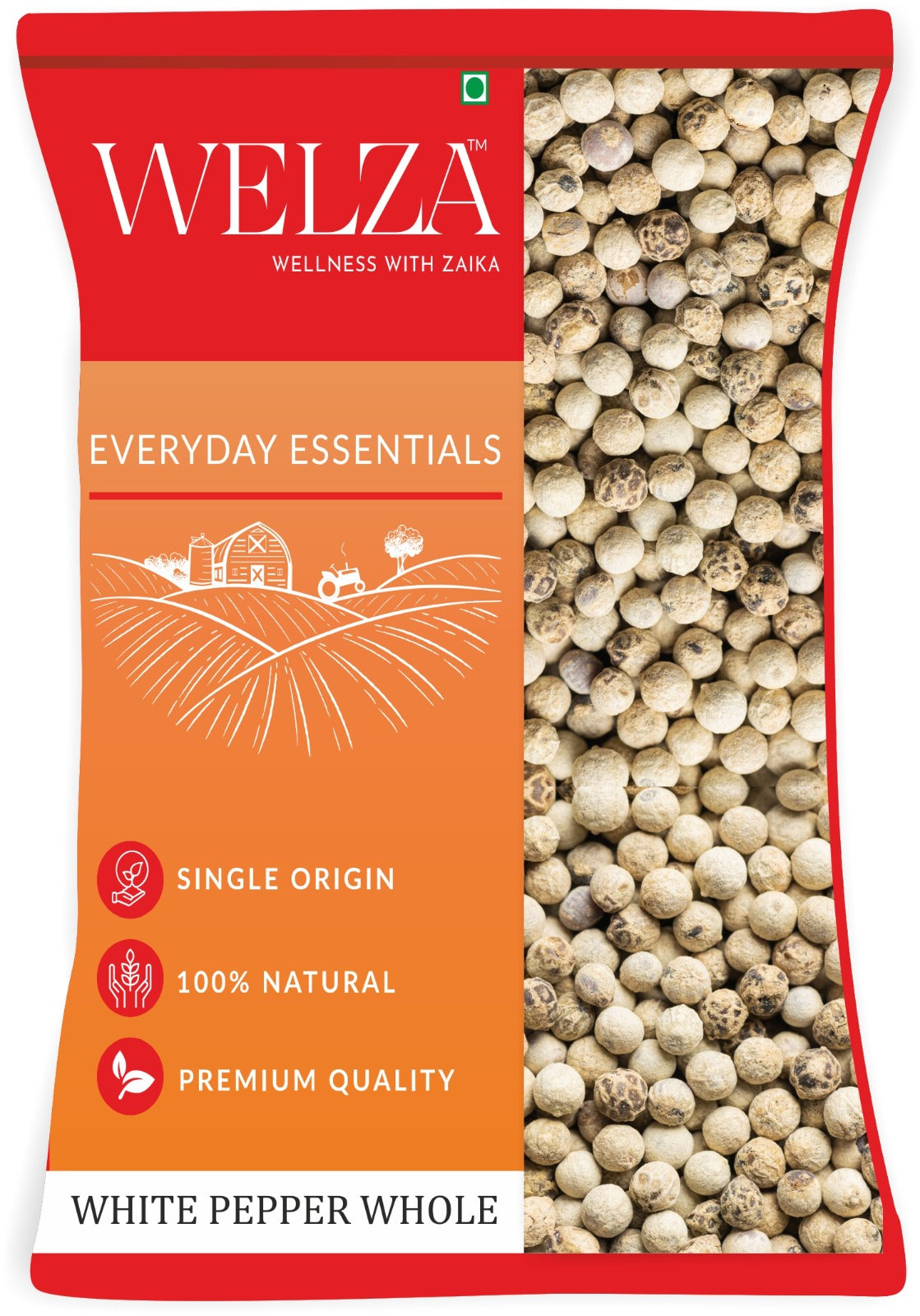 Welza White Pepper Whole