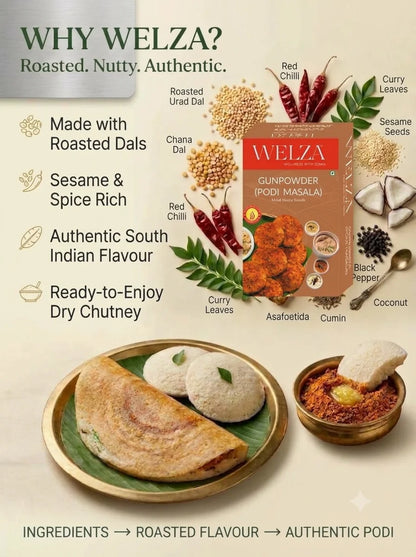 Welza Podi Masala (Gunpowder)